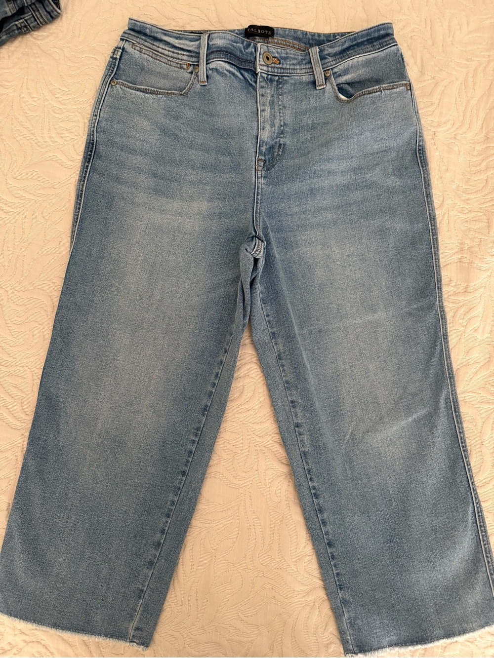 Talbots Women's Light Blue Straight-Leg Jeans